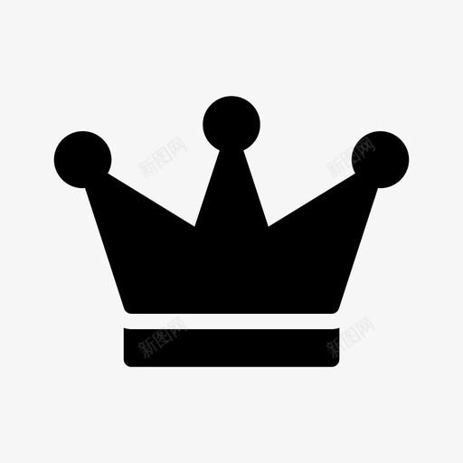 皇冠成就奖励图标svg_新图网 https://ixintu.com 体育 体育奖励雕文图标 奖励 奖品 成就 皇冠