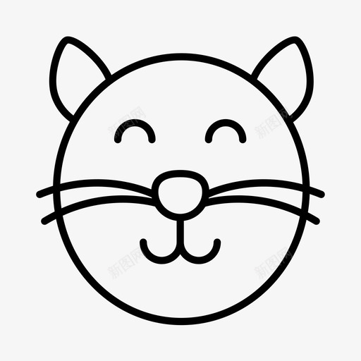 猫小猫宠物图标svg_新图网 https://ixintu.com 兽医 宠物 宠物店 小猫 猫