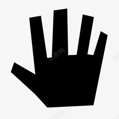 手胳膊手指图标图标