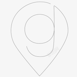 阡陌线框logo走走logo线框高清图片