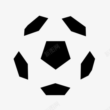 足球球类运动体育图标图标