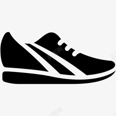 慢跑鞋鞋运动鞋图标图标