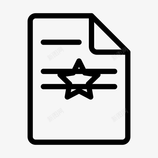 文件档案页面图标svg_新图网 https://ixintu.com 文件 档案 购物 购物和电子商务线图标第二卷 页面