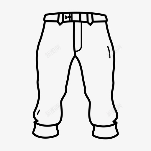 棒球服短裤运动衫图标svg_新图网 https://ixintu.com 棒球服 短裤 运动衫