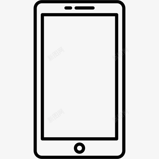 iphone8智能手机设备图标svg_新图网 https://ixintu.com iphone8 智能手机 设备