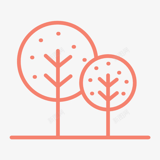 树木植物生态学图标svg_新图网 https://ixintu.com 庭院 树木 植物 生态学 花园