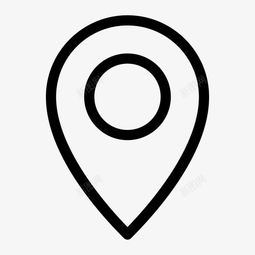 占位符位置地图图标svg_新图网 https://ixintu.com 位置 占位符 图钉 地图 点 网页设计2中等