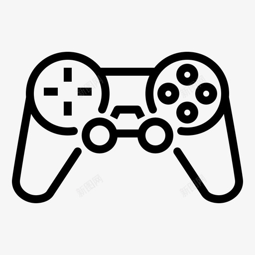 gamepad游戏playstation图标svg_新图网 https://ixintu.com gamepad playstation 家用电器系列 游戏