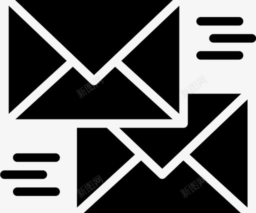 sesendmail通信联系人图标svg_新图网 https://ixintu.com pretyconscommunicationvol1solid sesendmail 传递 消息 联系人 通信