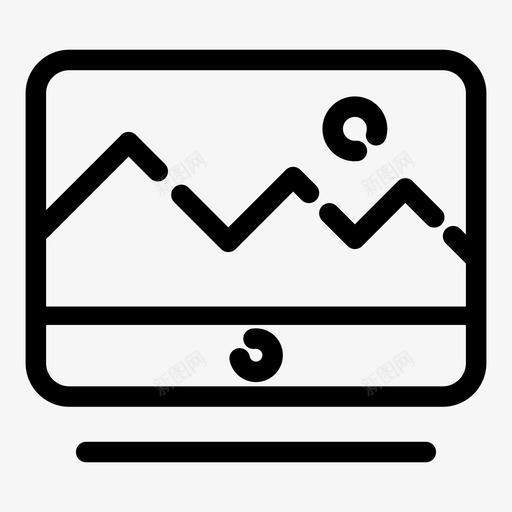 照片编辑器电脑显示器图标svg_新图网 https://ixintu.com 技术 显示器 照片编辑器 照片视频 电脑