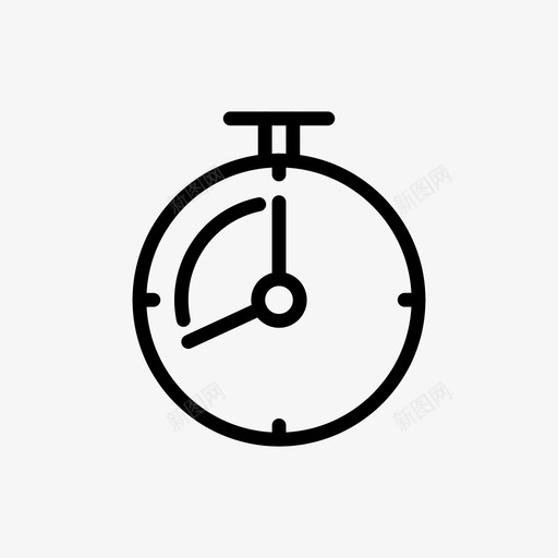 定时器时钟秒表图标svg_新图网 https://ixintu.com 定时器 技术 时钟 秒表 项目计划线第一卷