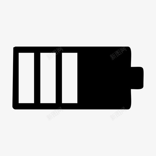 电池充电充电器图标svg_新图网 https://ixintu.com 充电 充电器 电 电池 锂