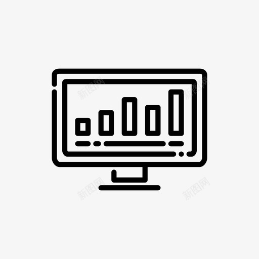 业务图分析图表图标svg_新图网 https://ixintu.com 业务图 业务图标 分析 图表 计算机