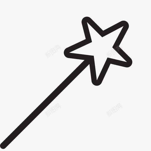 magic wand 1svg_新图网 https://ixintu.com magic wand 1