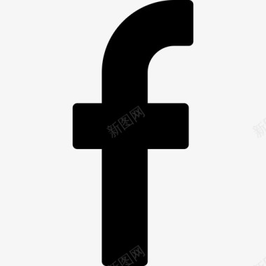 小小的Facebook标志社交媒体社交网络图标图标