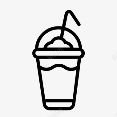 冰沙饮料食物图标图标
