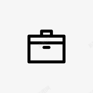 行李箱文件夹存储图标图标