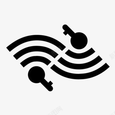 wifi键连接密码图标图标