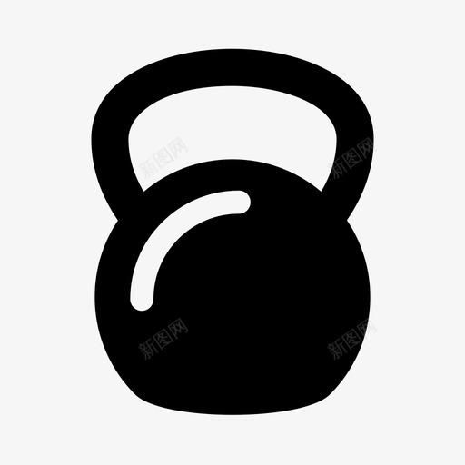 体重健身健身房图标svg_新图网 https://ixintu.com 体重 健身 健身房 壶铃 运动 锻炼