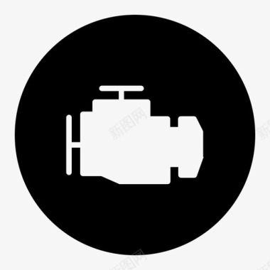 汽车引擎汽车零件机械师图标图标
