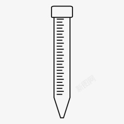 科学icon离心管锥形猎鹰图标高清图片