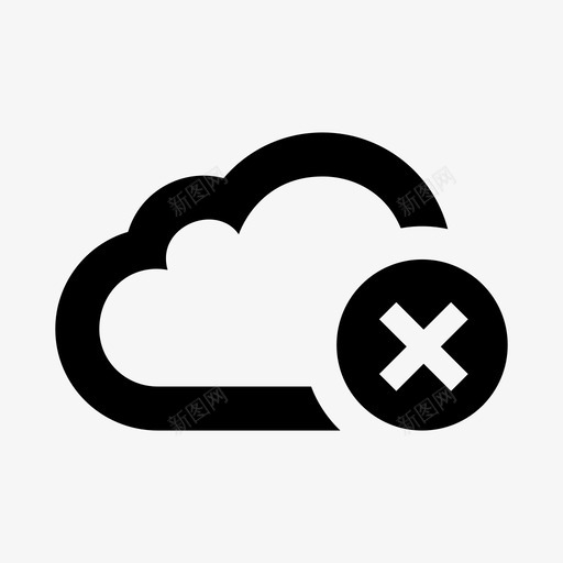 iconmonstr-cloud-11-iconsvg_新图网 https://ixintu.com iconmonstr-cloud-11-icon