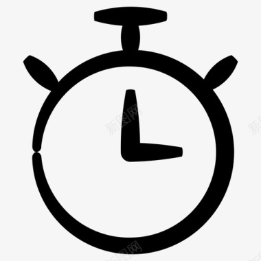 计时器圈秒表图标图标