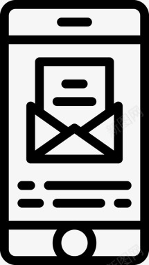 电话邮件通讯联系人图标图标