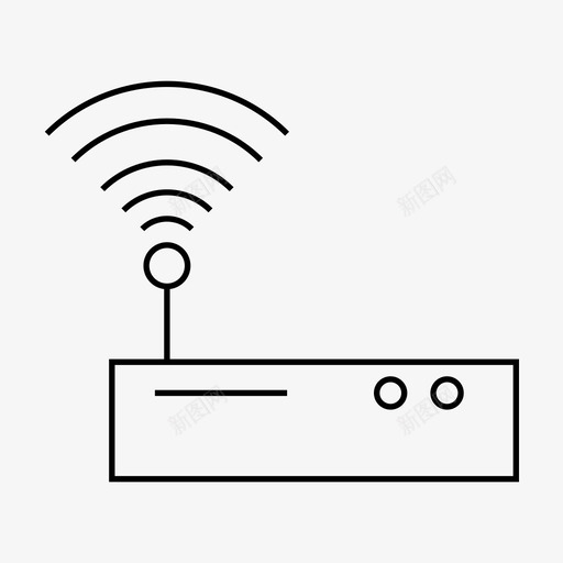 热点连接共享图标svg_新图网 https://ixintu.com wifi 共享 技术 热点 硬件 连接