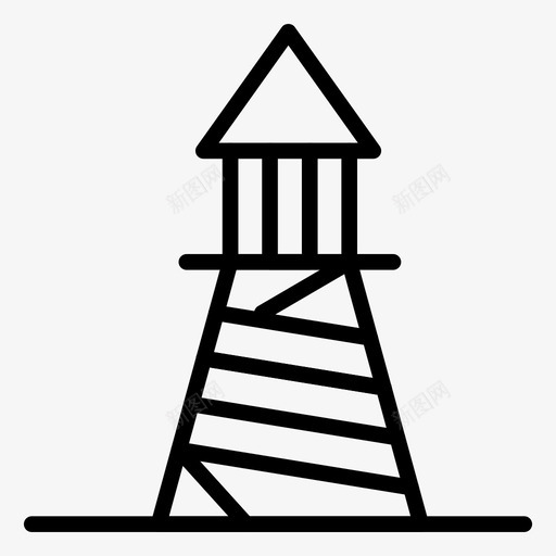 塔建筑房地产图标svg_新图网 https://ixintu.com 塔 度假和旅游线路图标 建筑 房地产 比萨