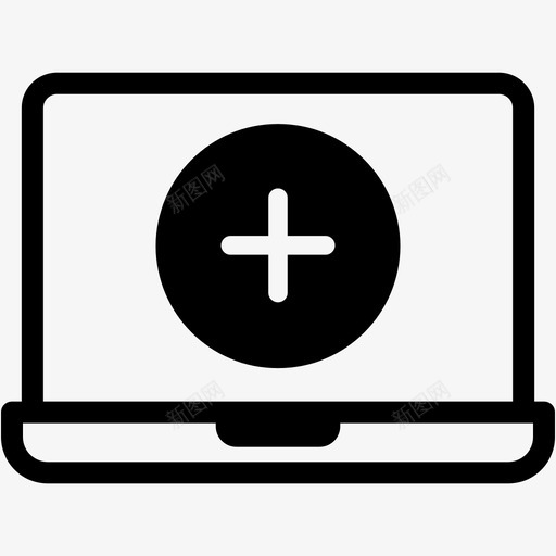 添加列桌面图标svg_新图网 https://ixintu.com 列 显示器 桌面 添加 界面 笔记本电脑 笔记本电脑混合