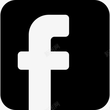 Facebook大徽标社交媒体扩展用户界面图标图标