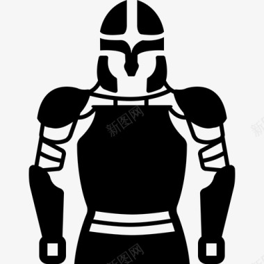 盔甲骑士战士图标图标