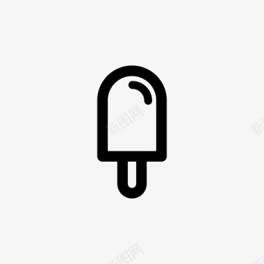 冰棒新鲜冰淇淋图标图标