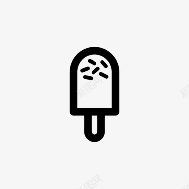 冰棒冰淇淋冰激凌图标图标