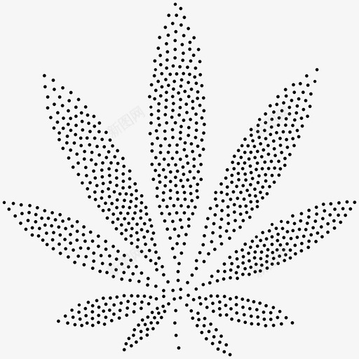 大麻420大麻文化图标svg_新图网 https://ixintu.com 420大麻文化 大麻