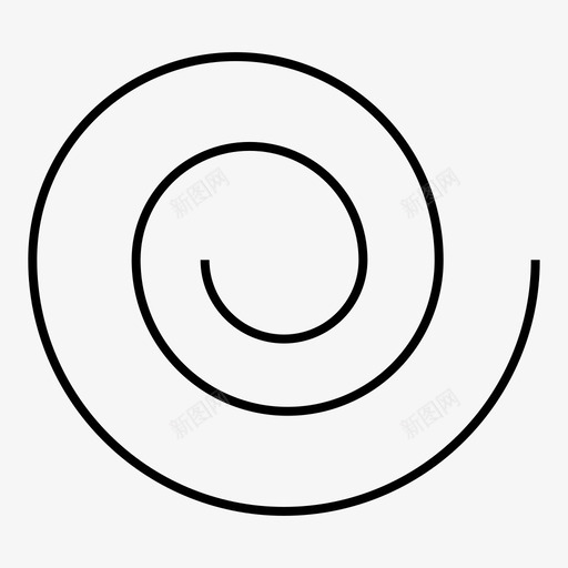形状螺旋形图标svg_新图网 https://ixintu.com 形状 螺旋形 设计