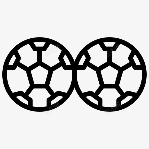 足球球门运动图标svg_新图网 https://ixintu.com 球门 足球 足球元素 运动