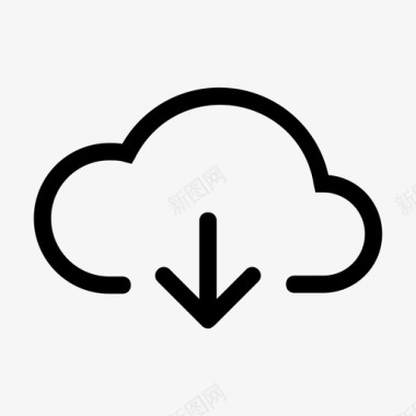 文件云移动应用图标图标