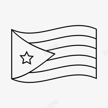 古巴国旗国徽民族图标图标