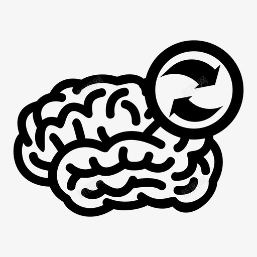 大脑创造力想法图标svg_新图网 https://ixintu.com 创造力 大脑 思考 想法 理解