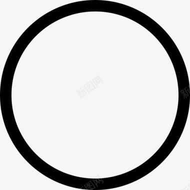 圆圈图像学习材料图标图标