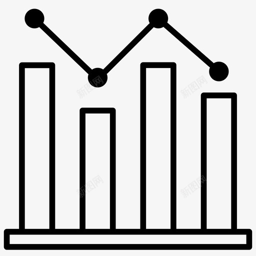 分析分析图条形图图标svg_新图网 https://ixintu.com 分析 分析图 商务和财务 图表分析 条形图 点图 财务报告