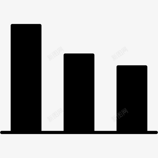 条形图数据数据科学图标svg_新图网 https://ixintu.com excel 图表实心 数据 数据科学 条形图