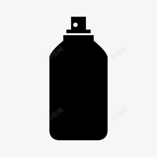 化学喷雾清洁容器图标svg_新图网 https://ixintu.com 化学喷雾 喷雾罐 容器 气体 清洁