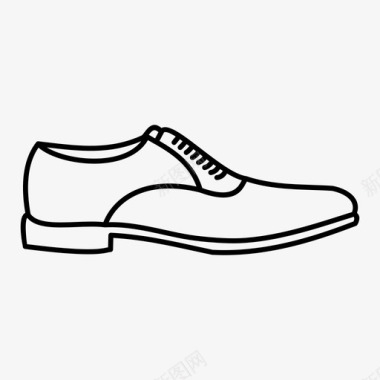 鞋子鞋店步行图标图标