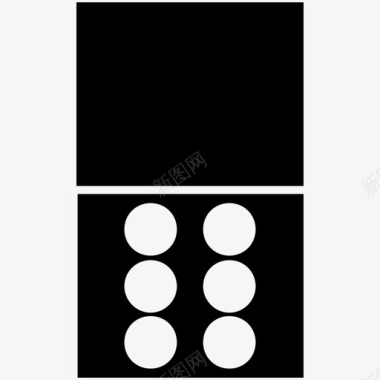 多米诺骨牌六个空格多米诺牌六个空格游戏图标图标