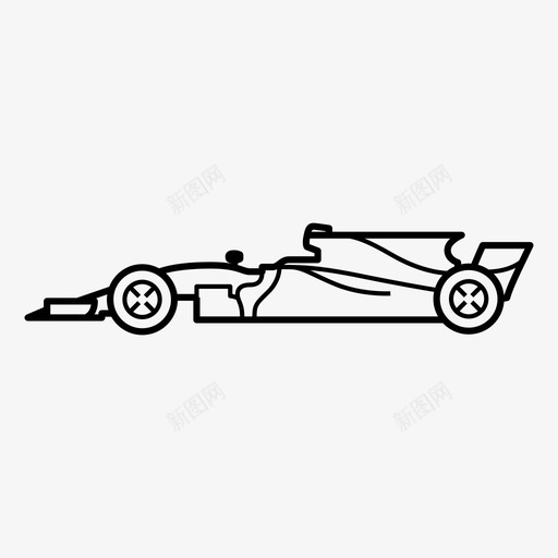 一级方程式赛车国际汽联图标svg_新图网 https://ixintu.com 一级方程式 单座 国际汽联 大奖赛 赛车 车辆运输 速度
