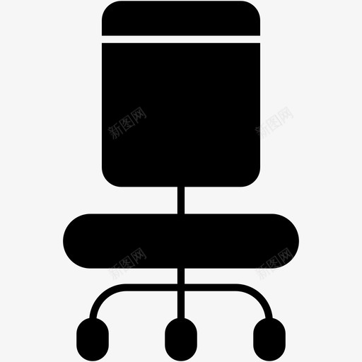 椅子舒适家具图标svg_新图网 https://ixintu.com 家具 教育实心 椅子 沙发 舒适