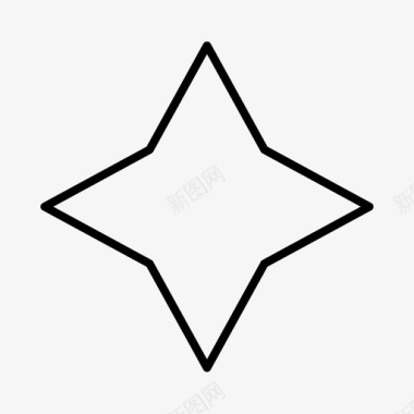 星星几何形状图标图标
